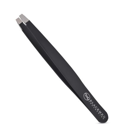 BLACK FLAT CLASSIC TIP EYEBROW TWEEZER
